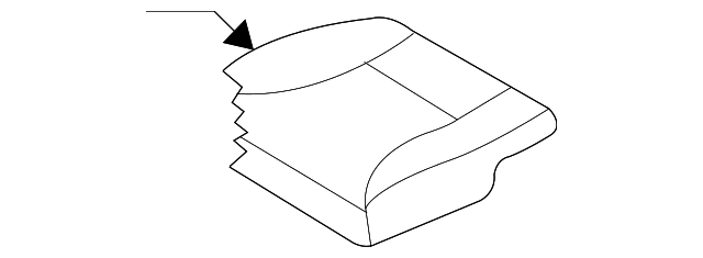 89203-4D120CS2 Деталь CUSHION COVER, RIGHT