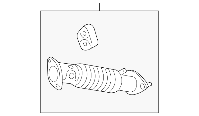 28610-B2500 Деталь FRONT PIPE