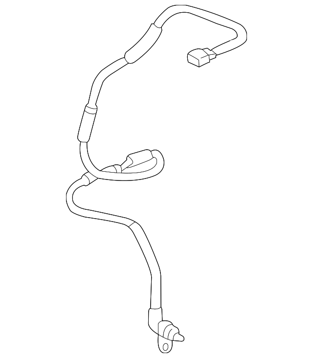 58731-38020 BRAKE HOSE, LEFT