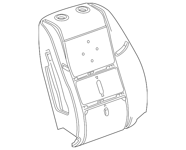 22810850 Деталь SEAT BACK PAD
