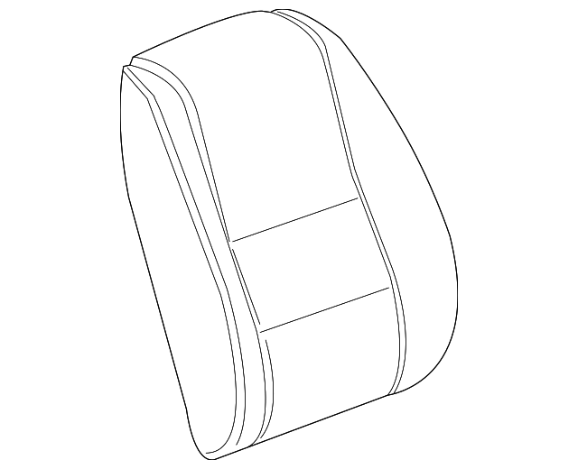 22991867 Деталь SEAT BACK COVER