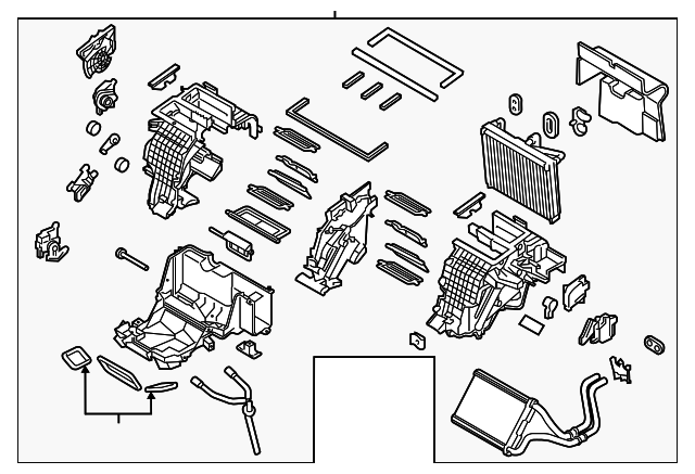 97205-3T110 AC & HEATER ASSY