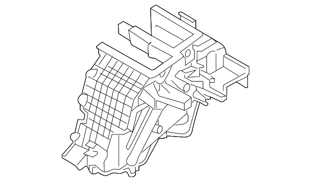 97135-3T000 HEATER CASE, RIGHT