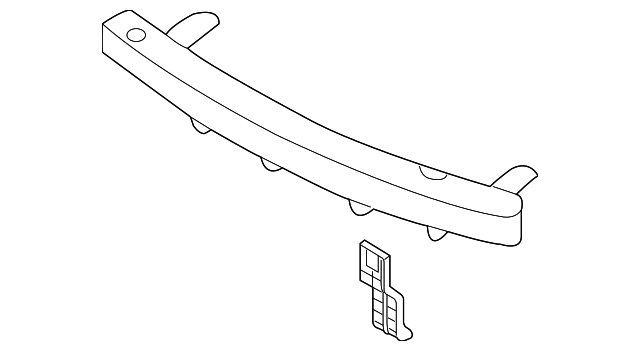 86630-2G510 Деталь IMPACT BAR