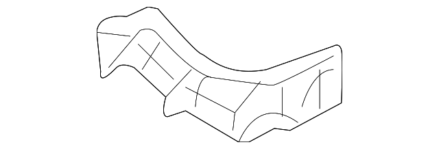 86613-2G500 Деталь SIDE BRACKET, LEFT