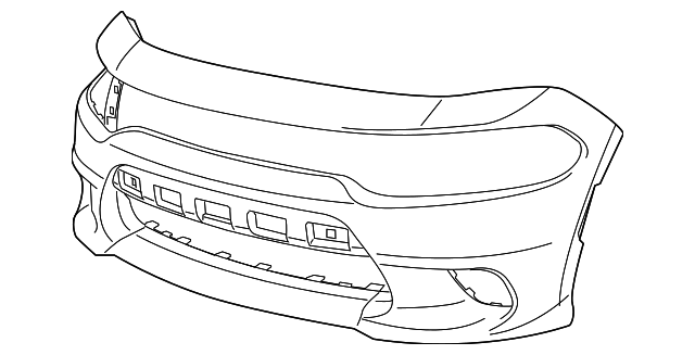 5PP39TZZAB Деталь BUMPER COVER