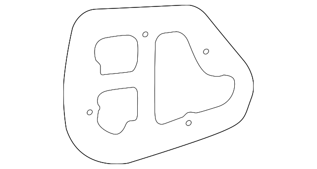 84940FE080 Деталь GASKET, RIGHT