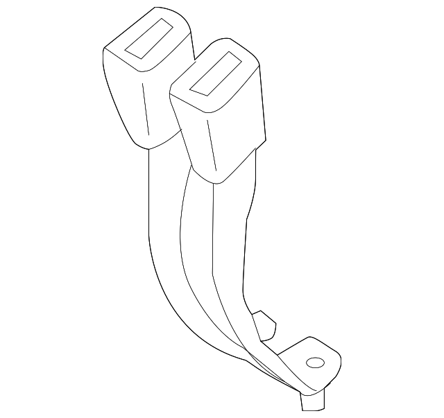 88843-3WC8B Деталь BUCKLE, LEFT