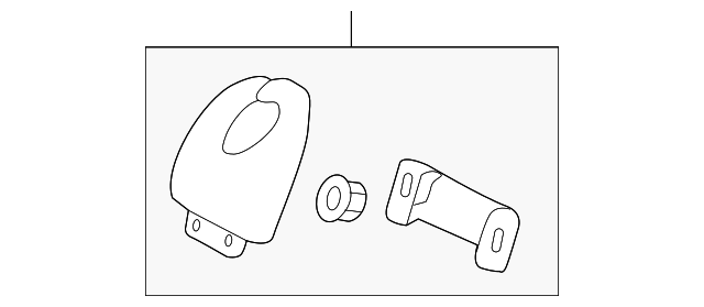 88836-3WC0A Деталь CENTER BELT ASSY HOOK