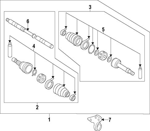 Maxima AXLE SHAFTS & JOINTS