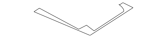 87326-4M401 Деталь SUPPORT PANEL, RIGHT