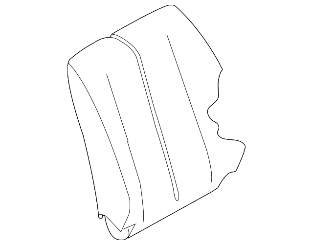 87620-CA400 Деталь SEAT BACK COVER, RIGHT
