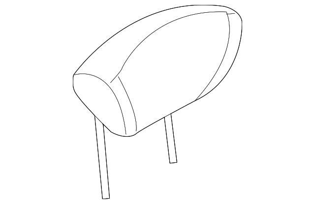 86400-CA401 Деталь HEADREST, RIGHT