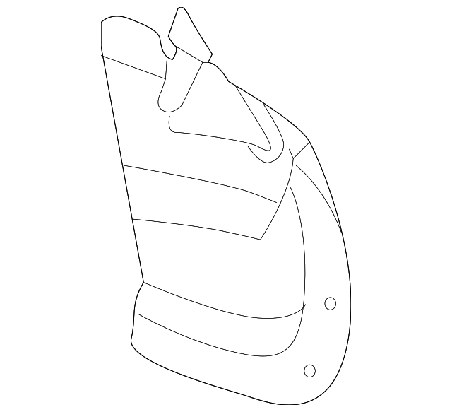 96808280 Деталь WHEEL SHIELD, LEFT