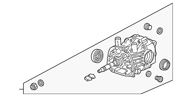 41010-R09-000 Деталь CARRIER SUB-ASSY., RR. DIFFERENTIAL