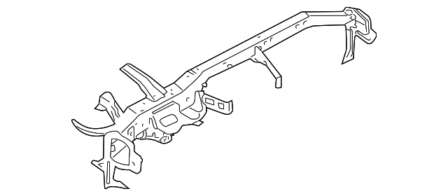 8H1-857-025-A Деталь CROSSMEMBER