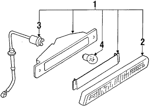 MX-6 HIGH MOUNT LAMPS