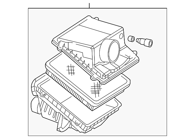 19167951 Деталь AIR CLEANER ASSY