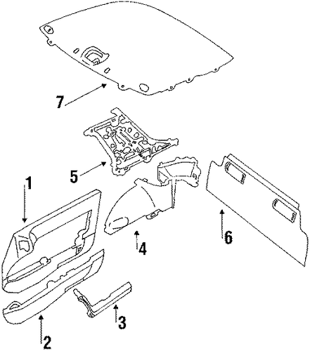 RX-7 INTERIOR TRIM