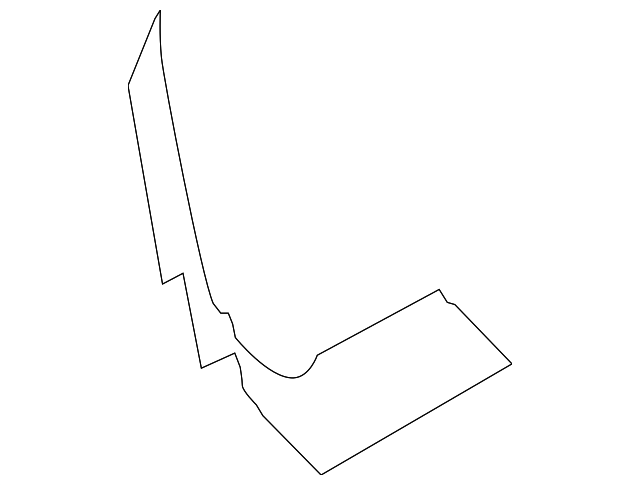 87632-1JB6C Деталь SEAT BACK COVER SILENCER, RIGHT