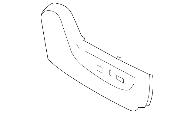 87314-1JB6D Деталь OUTER COVER, RIGHT