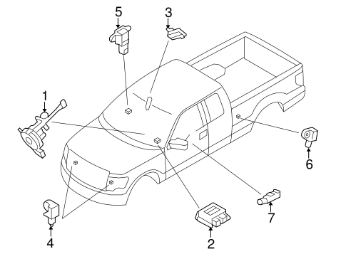 F-150 AIR BAG COMPONENTS 2