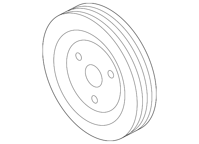 25129-2C500 PUMP PULLEY