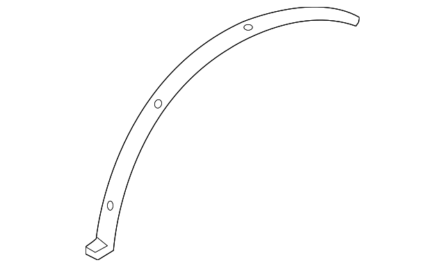 75873-50051 WHEEL OPNG MLDG, RIGHT