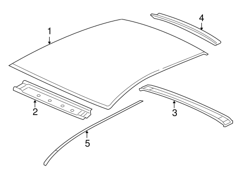 Cobalt EXTERIOR TRIM - ROOF 2