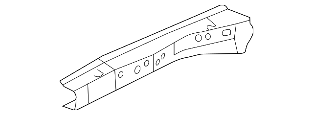 53732-33080 Деталь UPPER RAIL, LEFT