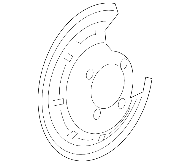 13362352 Деталь SPLASH SHIELD