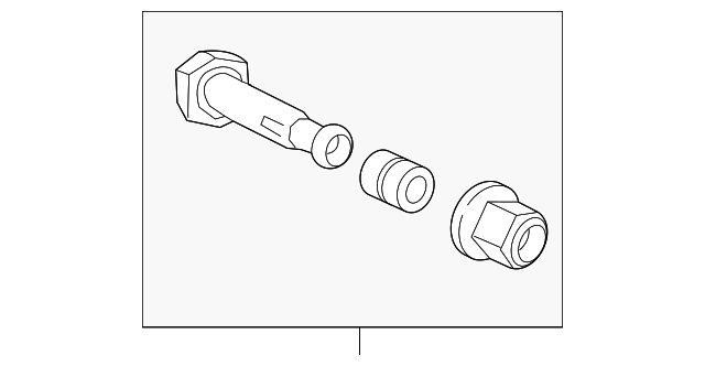 13590535 Деталь CALIPER SUPPORT HARDWARE KIT, LEFT