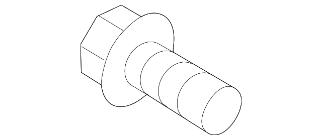13590528 Деталь CALIPER MOUNT BOLT, RIGHT