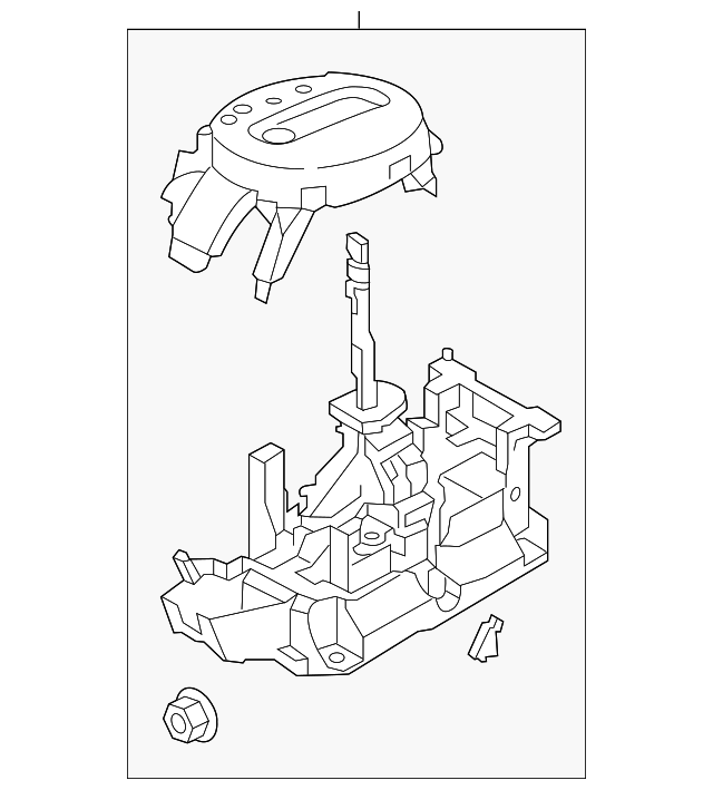 34901-3LM0A Деталь SHIFTER ASSY