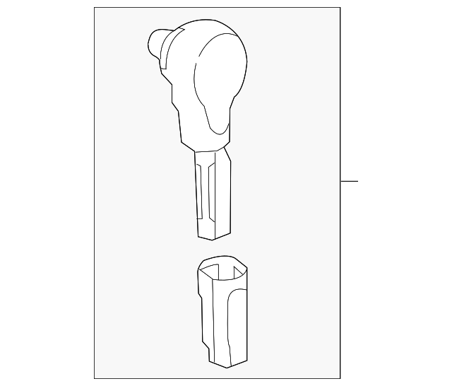 34910-3LM0A Деталь SHIFT KNOB