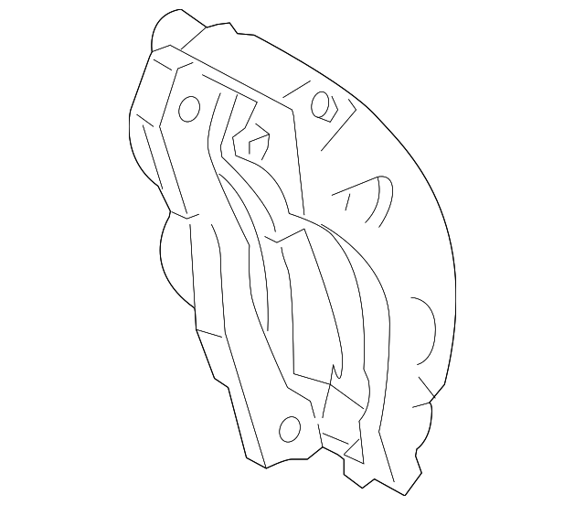 20872157 Деталь CALIPER, LEFT