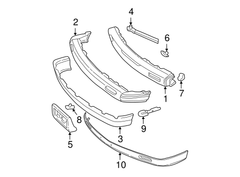 Jimmy BUMPER & COMPONENTS - FRONT