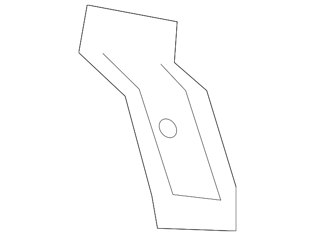 61718-21020 Деталь UPPER PANEL BRACKET, LEFT