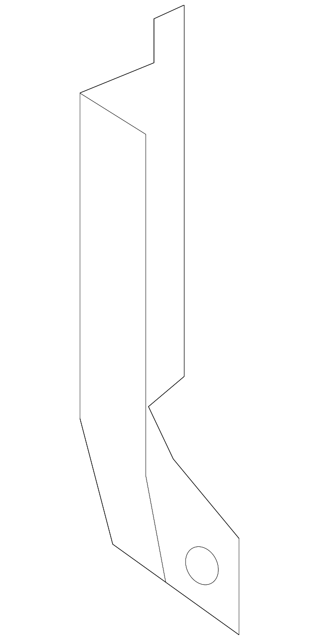 61627-21060 Деталь REAR EXTN, RIGHT
