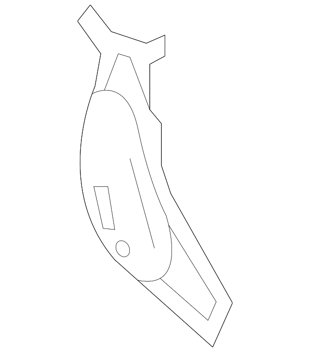 61698-21021 Деталь TAIL LAMP POCKET, LEFT