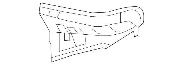 61618-21030 Деталь PANEL EXTN, LEFT