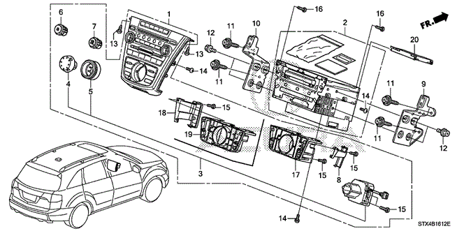MDX AUDIO UNIT (NAVI) (2)