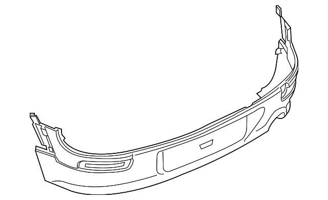51-12-2-757-758 Деталь BUMPER COVER