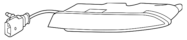 5K0-941-055-B Деталь DAYTIME RUN LAMP, LEFT