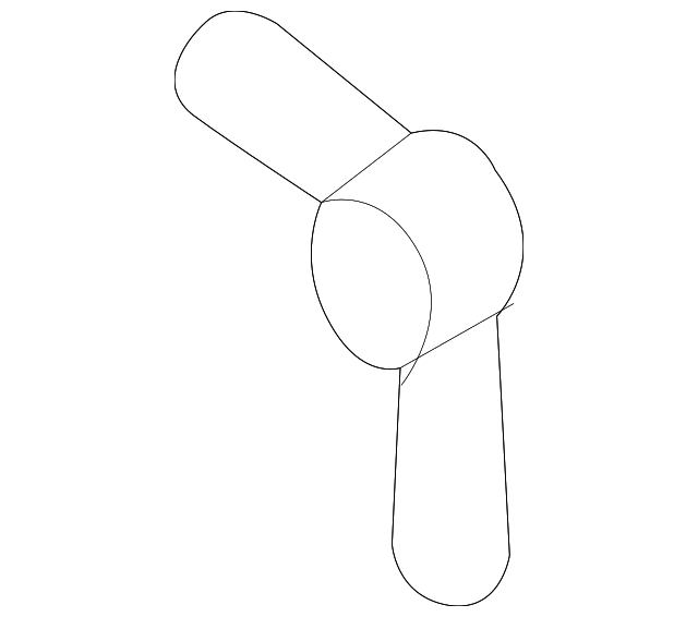 15631697 Деталь MOUNT BOLT WING-NUT
