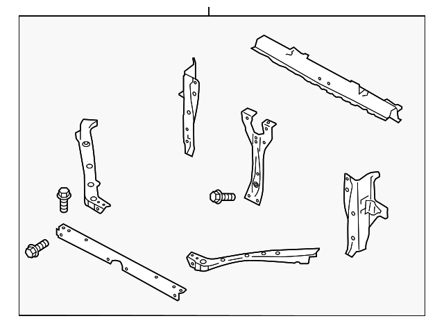 53029FJ0009P Деталь RADIATOR SUPPORT