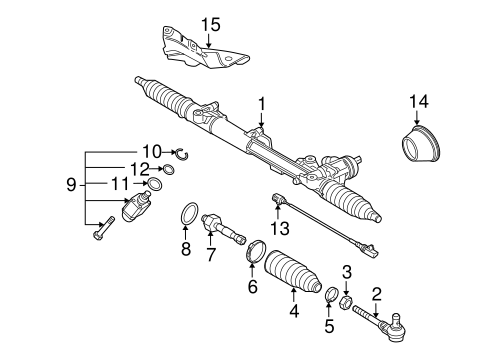A4 STEERING GEAR & LINKAGE 2
