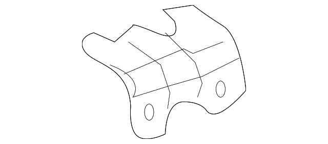61385-0T010 Деталь INNER RAIL EXTENSION, RIGHT