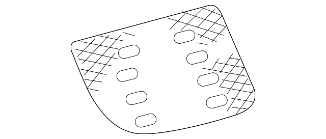 420-807-698-B-3FZ Деталь AIR GRILLE, RIGHT