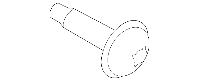 -W705589-SS5YZ Деталь WHEEL OPNG MLDG RETAINER, LEFT